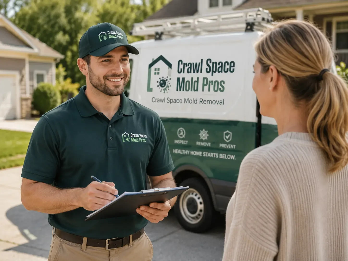 Crawl Space Mold Removal Bernard, IA FAQs
